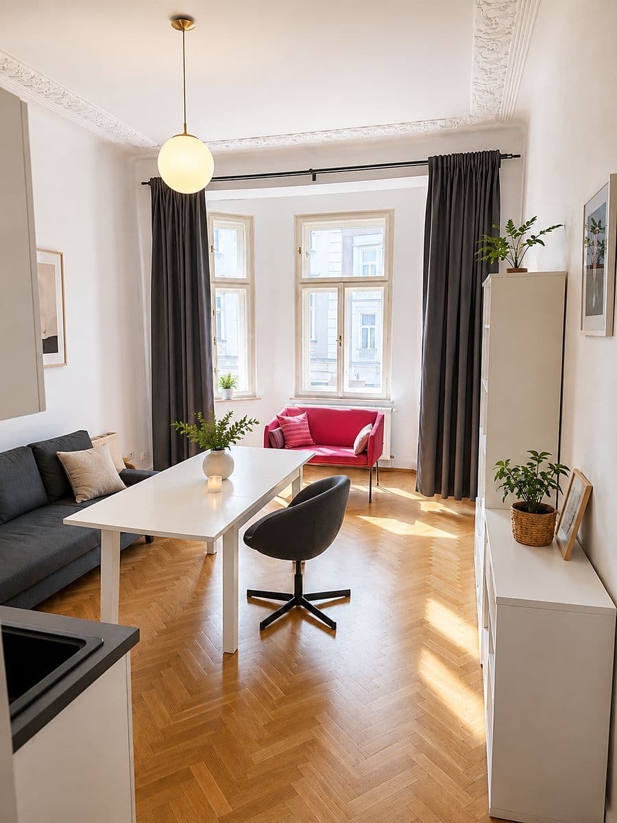 Аренда квартиры 2+kk 49 м² — Nové Město