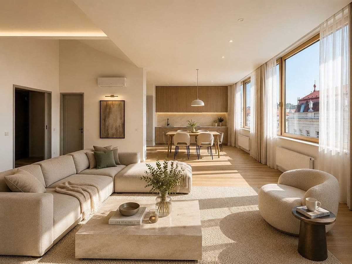 Продажа квартиры 5+kk 182 м² — Žižkov